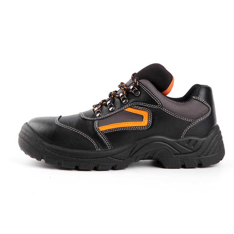 Low-Cut Smooth Cowhide Anti-Static Work Boots